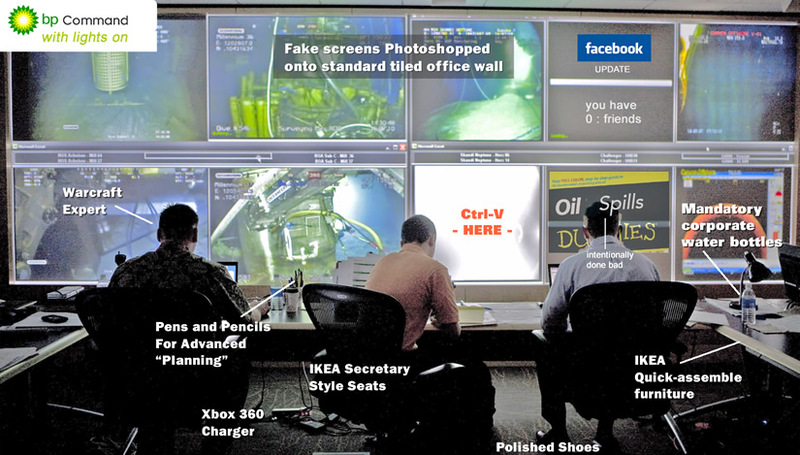 Illustration for article titled BP Photoshops Gallery
